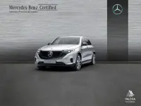 Usado Mercedes EQC400 Electric Art 300 kW (408 CV) 2020 Plata hightech SUV