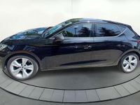 Usado Seat Leon FR 110 CV (80 kW) 2021 Negro Berlina