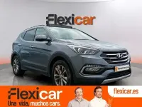 Usado Hyundai Santa Fe 200 CV (147 kW) 2016 Gris SUV