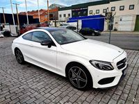 Usado Mercedes C300 AMG line 245 CV (180 kW) 2017 Blanco Coupe