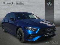 Usado Mercedes A250 AMG line 218 CV (160 kW) 2025 Azul espectra