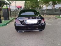 Usado Mercedes C200 136 CV (100 kW) 2016 Negro Berlina