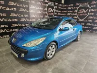 Usado Peugeot 307 CC 110 CV (80 kW) 2007 Azul Descapotable