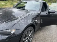 Usado Mazda MX5 Luxury 160 CV (117 kW) 2018 Negro Descapotable