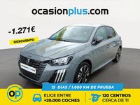 Usado Peugeot 208 Allure 100 CV (73 kW) 2024 Gris Utilitario