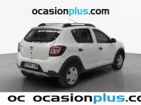 Usado Dacia Sandero Stepway 90 CV (66 kW) 2014 Blanco Utilitario