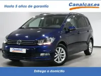 Usado VW Touran Advance 115 CV (84 kW) 2017 Azul Monovolumen