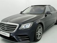Usado Mercedes S560 AMG line 476 CV (350 kW) 2021 Azul cavansita Berlina