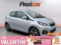 Usado Peugeot 108 Allure 72 CV (52 kW) 2021 Gris Berlina