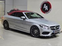 Usado Mercedes C220 170 CV (125 kW) 2018 Gris Descapotable