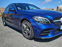 Usado Mercedes C200 160 CV (117 kW) 2020 Azul Berlina