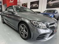 Usado Mercedes C220 194 CV (142 kW) 2019 Gris Descapotable