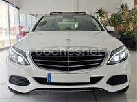 Usado Mercedes C220 AMG line 170 CV (125 kW) 2014 Blanco Berlina