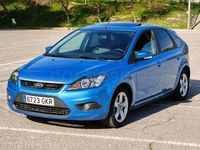 Usado Ford Focus Titanium 109 CV (80 kW) 2010 Azul Berlina