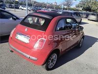 Usado Fiat 500C Lounge 69 CV (50 kW) 2014 Rojo Descapotable