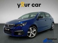 Käytetty Peugeot 308 GT-line 131 HP (96 kW) 2017 Sininen Viistoperä