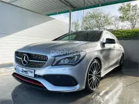 Usado Mercedes CLA250e Shooting Brake 218 CV (160 kW) 2018 Gris / plata Familiar