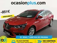 Usado Renault Mégane GrandTour Zen 132 CV (97 kW) 2017 Rojo Familiar
