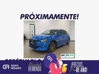 Usado Peugeot e-208 Allure 100 kW (136 CV) 2022 Azul Utilitario