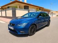 Usado Seat Leon FR 150 CV (110 kW) 2016 Azul Berlina