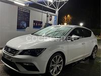 Usado Seat Leon FR 125 CV (91 kW) 2018 Blanco Berlina