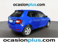 Usado Skoda Fabia 75 CV (55 kW) 2019 Azul Utilitario