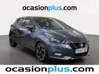 Usado Nissan Micra Acenta 92 CV (67 kW) 2022 Gris Utilitario