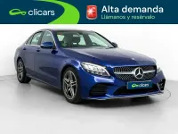 Usado Mercedes C220 194 CV (142 kW) 2019 Azul Berlina