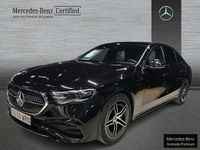 Usado Mercedes E220 AMG line Plus 197 CV (144 kW) 2024 Negro Familiar