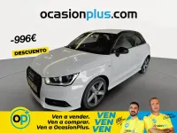 Usado Audi A1 S-Line 116 CV (85 kW) 2017 Blanco Utilitario