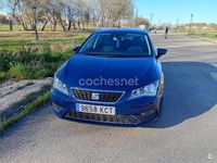 Usado Seat Leon ST Style 150 CV (110 kW) 2017 Azul Familiar