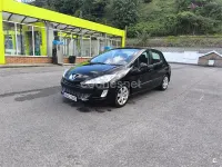Usado Peugeot 308 Premium 120 CV (88 kW) 2009 Negro Berlina