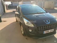 Usado Peugeot 3008 Sport 110 CV (80 kW) 2009 Negro Familiar