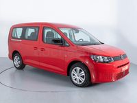 Usado VW Caddy Maxi 122 CV (89 kW) 2024 Rojo Monovolumen