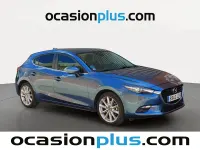 Käytetty Mazda 3 Luxury 165 HP (121 kW) 2017 Sininen Viistoperä