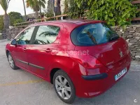 Usado Peugeot 308 Premium 120 CV (88 kW) 2007 Rojo Utilitario
