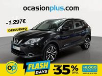 Usado Nissan Qashqai Tekna 131 CV (96 kW) 2016 Negro SUV