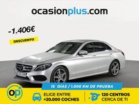 Usado Mercedes C220 170 CV (125 kW) 2017 Gris Berlina