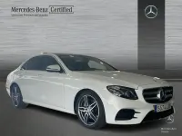 Usado Mercedes E220 AMG line 194 CV (142 kW) 2019 Blanco Berlina