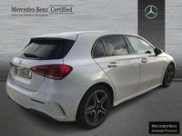 Usado Mercedes A180 AMG line 116 CV (85 kW) 2021 Blanco Berlina