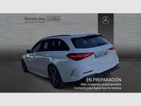 Usado Mercedes C220 AMG line 200 CV (147 kW) 2023 Blanco Familiar