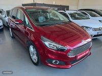 Usado Ford S-MAX Titanium 150 CV (110 kW) 2017 Granate Monovolumen