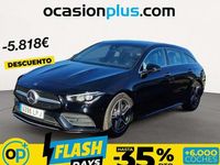 Usado Mercedes CLA200 Shooting Brake 150 CV (110 kW) 2021 Negro Familiar