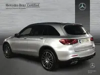 Usado Mercedes GLC220 AMG line 194 CV (142 kW) 2022 Plata hightech SUV