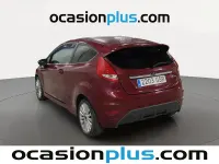 Usado Ford Fiesta Titanium 97 CV (71 kW) 2009 Rojo Utilitario