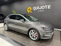 Usado Seat Leon FR 184 CV (135 kW) 2015 Gris / plata Berlina