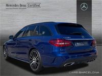 Używany Mercedes C220 Edition 194 KM (142 kW) 2021 Niebieski