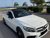 Używany Mercedes C220 170 KM (125 kW) 2017 Biały Coupe