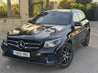 Usado Mercedes GLC250 204 CV (150 kW) 2017 Negro SUV