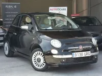 Usado Fiat 500 Lounge 69 CV (50 kW) 2009 Negro Descapotable